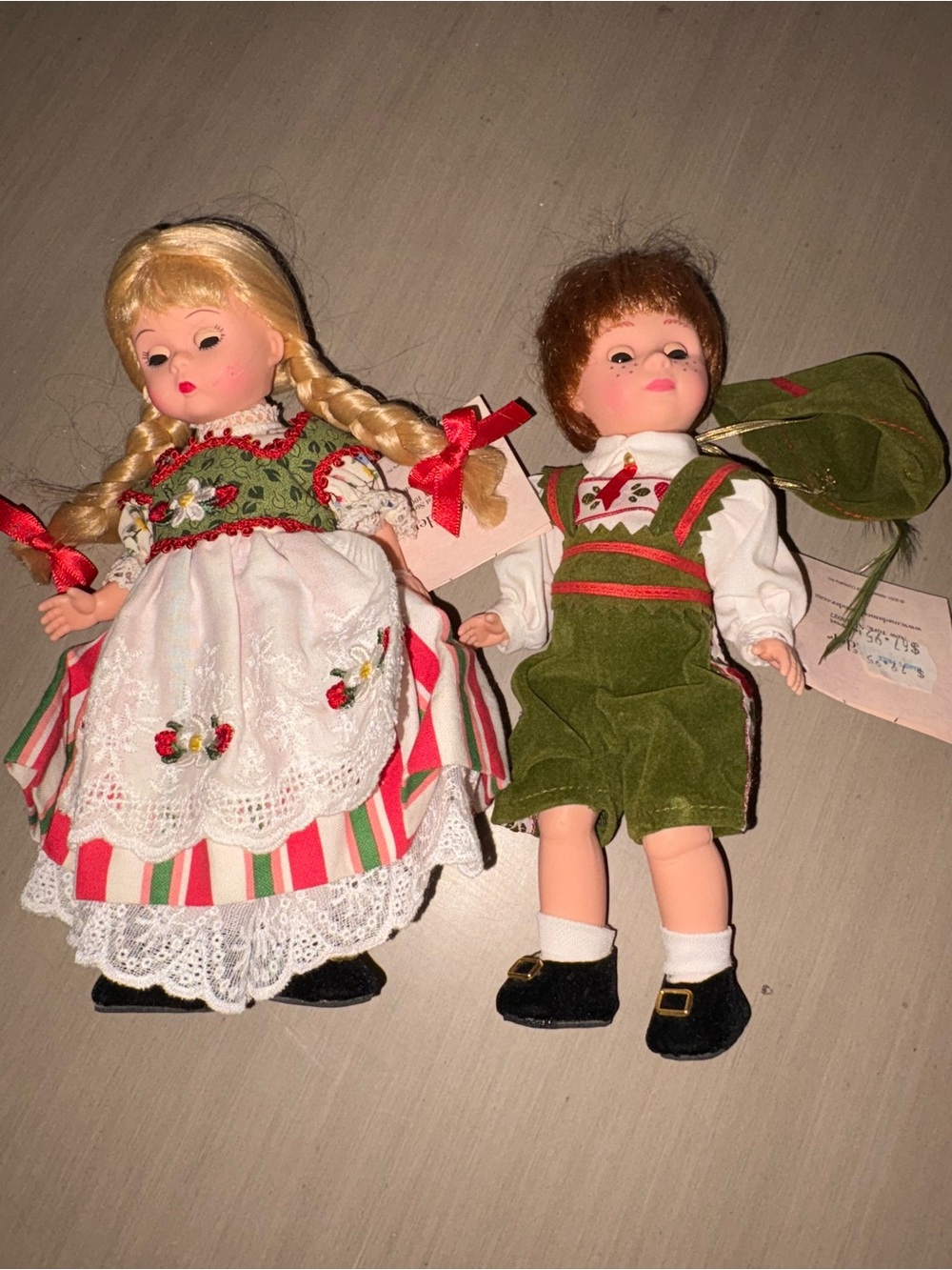 Madame Alexander Hansel & Gretel dolls